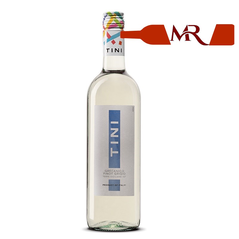Vang Trắng Ý Tini Grecanico Pinot Grigio Terre Siciliane 12% - Chai 750ml